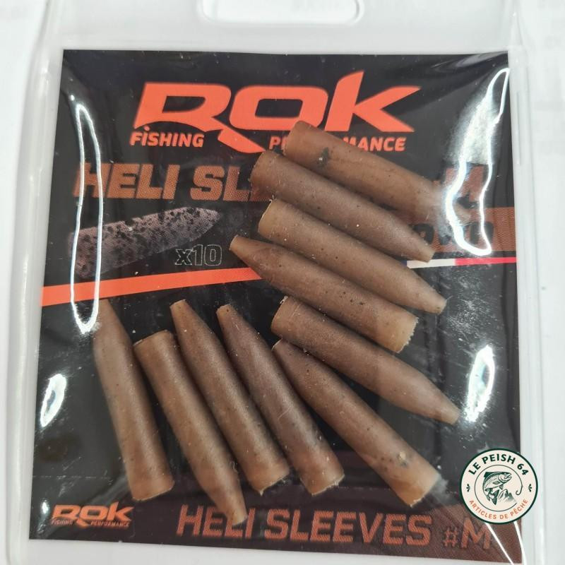 ROK Heli Sleeves T M Camo Brown x10 | Le Peish 64