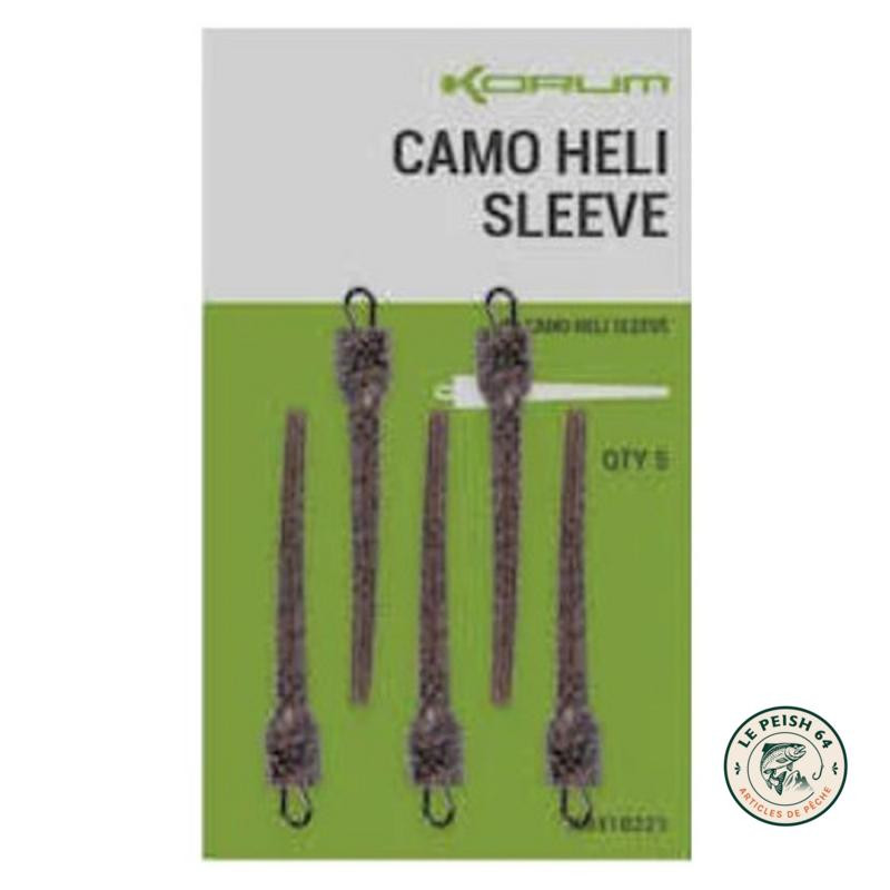 ROK Heli Sleeves M Camo Green x10 | Le Peish 64