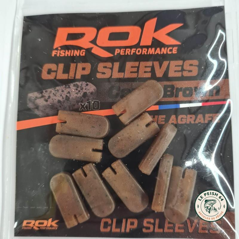 ROK Clip Sleeves Camo Brown x10 | Le Peish 64