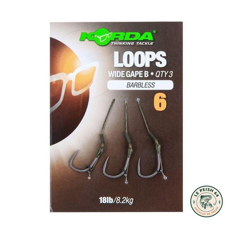 ROK Loop Rig Wide Gape n°6 0,35 mm | Le Peish 64
