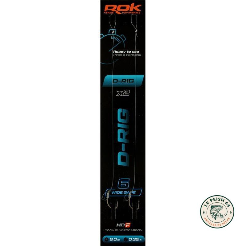ROK D-Rig WG taille 6 0,35 mm x2 | Le Peish 64