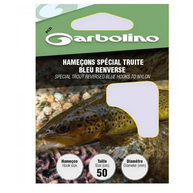 Garbolino bas de ligne truite 50 cm 10 pcs | Le Peish 64