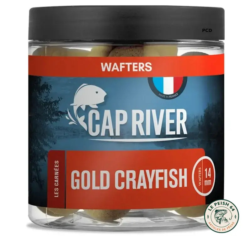 Cap River Wafters Gold Crayfish 100g | Le Peish 64
