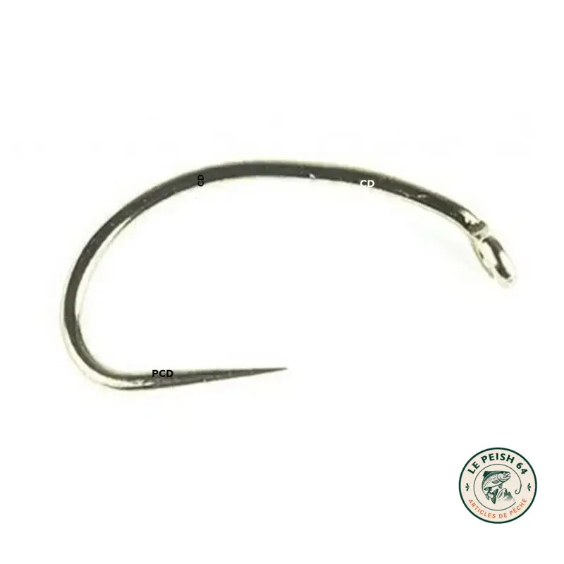 Hameçons Devaux DXD120BL Courbe x25 | Le Peish 64