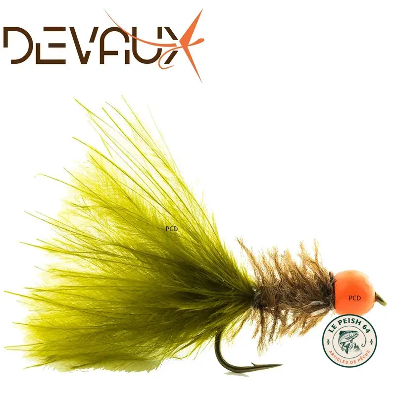 Mouche Devaux Streamer JBST02 N°8 par 3 | Le Peish 64