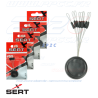 Stop flotteur SERT Float Stick noir 9 pcs | Le Peish 64