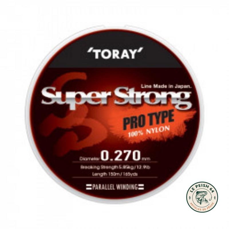 Nylon Toray Super Strong 0.154mm Clear | Le Peish 64
