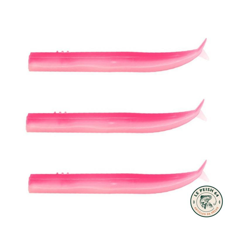 Crazy Sand Eel 220 Rose Fluo | Le Peish 64