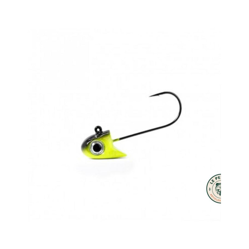 Tête plombée Fiiish Mud Digger 10g Jaune/Noir x2 | Le Peish
