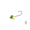 Tête plombée Fiiish Mud Digger 10g Jaune/Noir x2 | Le Peish