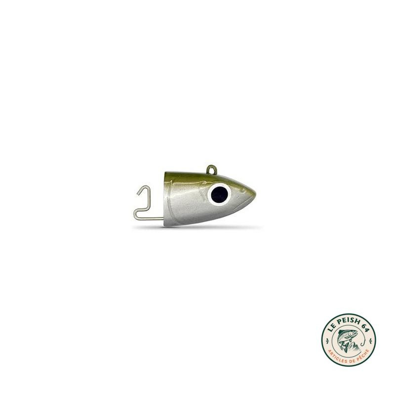 Tête plombée Black Minnow N2,5 Offshore 16g | Le Peish 64