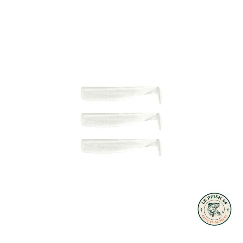 Black Minnow 105mm N.2,5 White Body 3pz | Le Peish 64