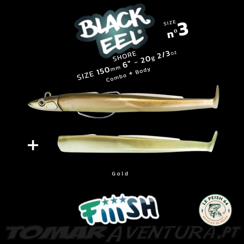 Black Eel No3 Combo 15cm 20g | Le Peish 64
