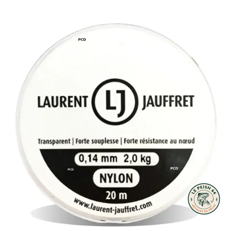 Nylon Laurent Jauffret Incolore 20m | Le Peish 64