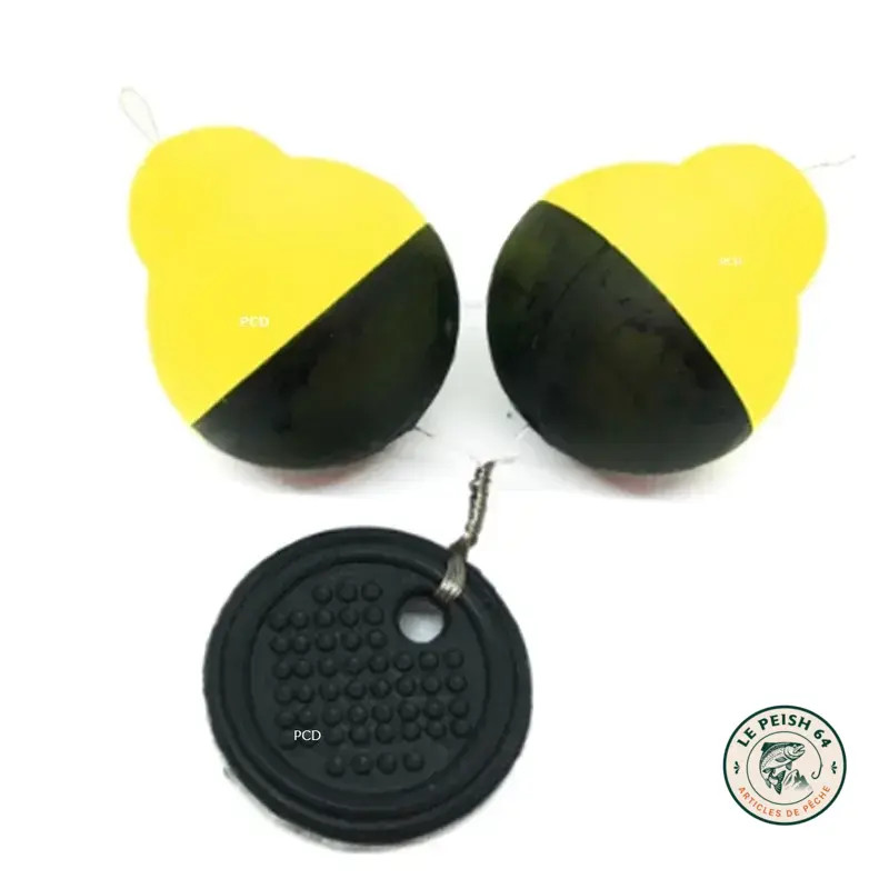Guide-Fil LJ Stop Float Jaune x2 | Le Peish 64
