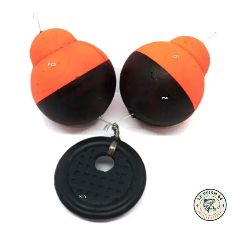 Stop Float orange par 2 | Le Peish 64