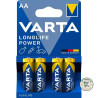 4 Piles Varta LongLife Power AA LR6 | Le Peish 64