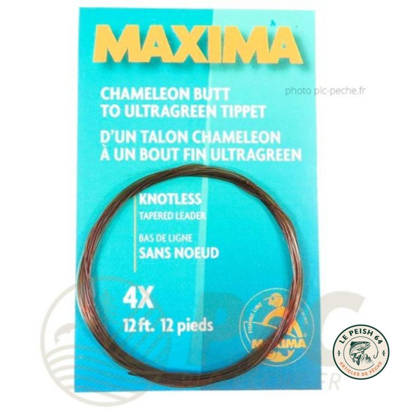 Bas de ligne Maxima 12X 3,6 m | Le Peish 64