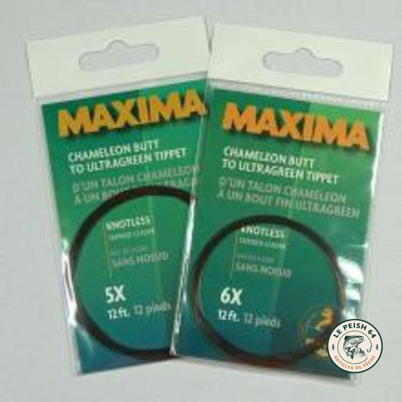 Maxima Tapered Leader 5X 9ft | Le Peish 64