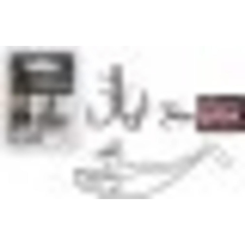Quantum Claw Treble Hooks 1/0 | Le Peish 64