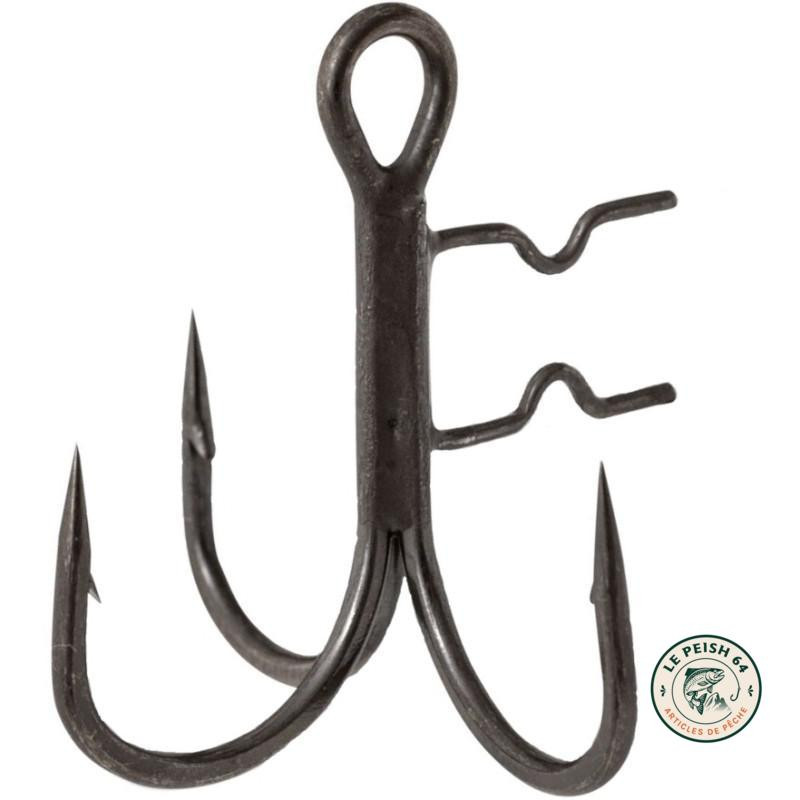 Hameçon Quantum Claw Treble 2/0 | Le Peish 64