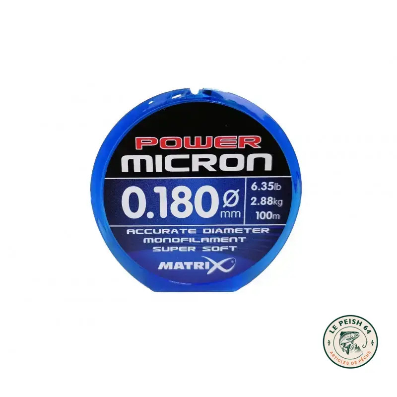 Matrix Power Micron 0,180 mm 100 m | Le Peish 64