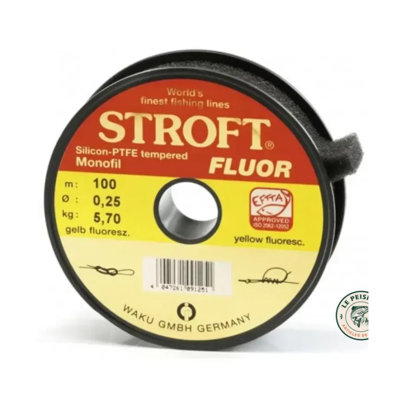 STROFT Yellow Fluor 100m Nylon | Le Peish 64