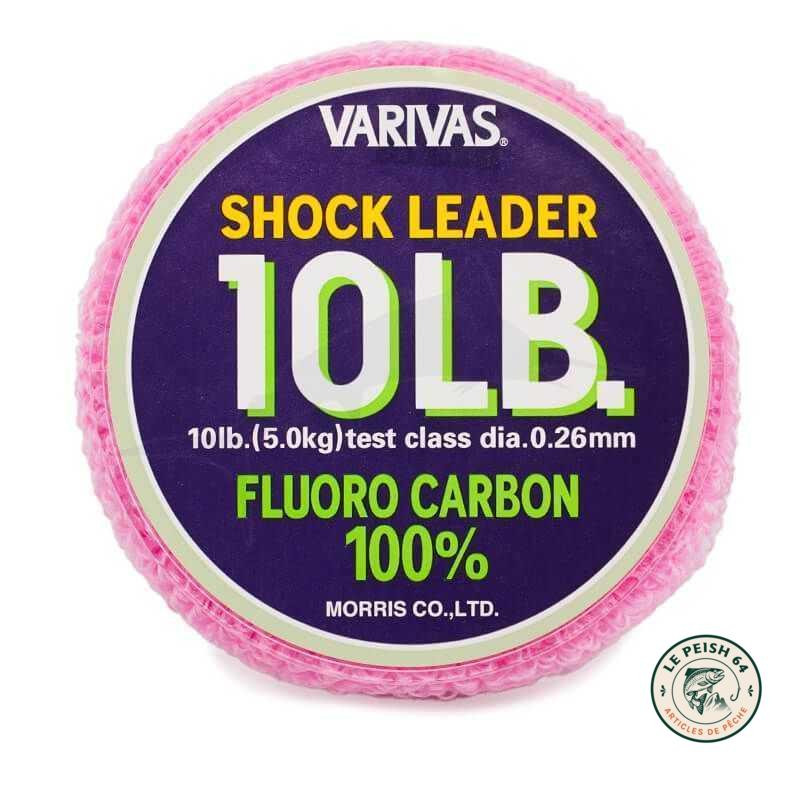 Varivas Shock Leader Fluorocarbone 30m 70lb | Le Peish 64
