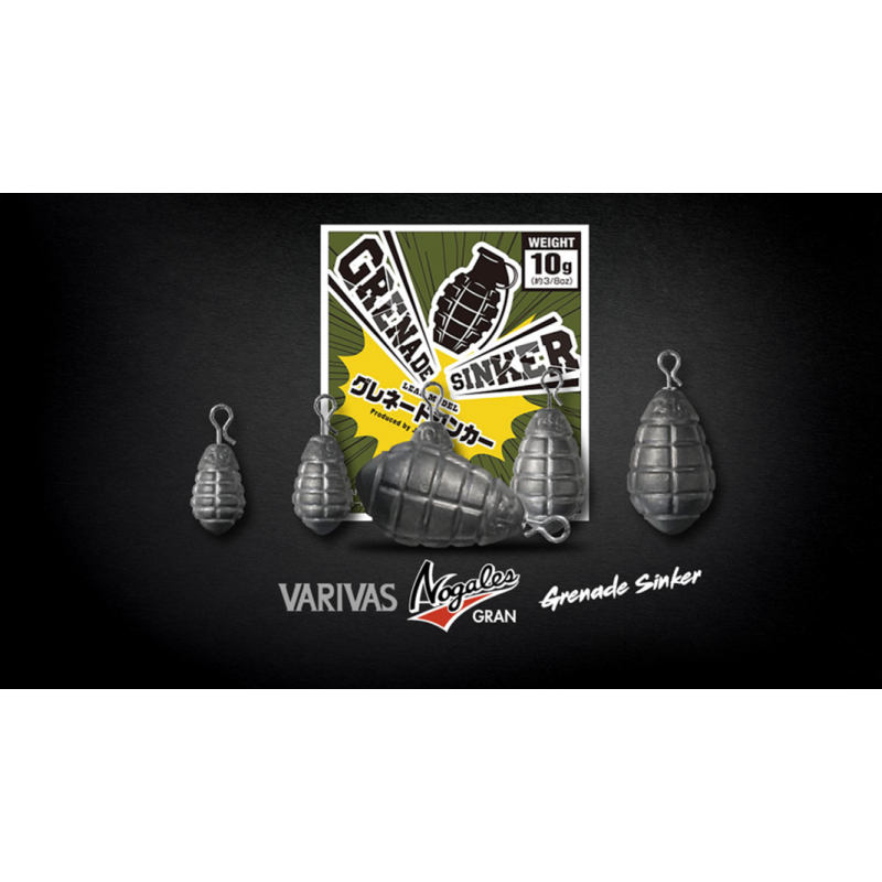 VARIVAS Grenade Sinker 14g (4pcs) | Le Peish 64