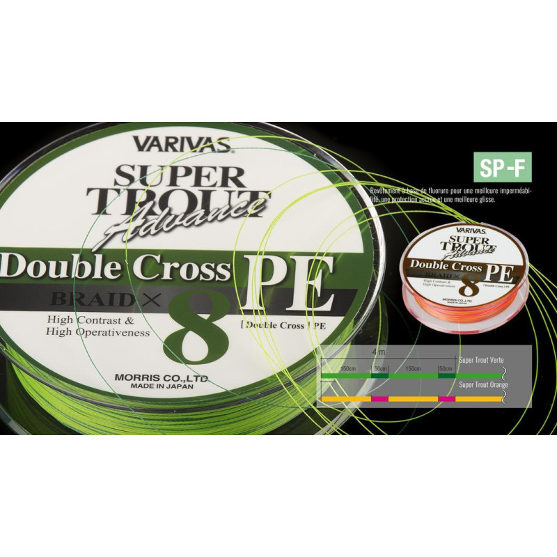 Varivas Super Trout Double Cross PE x8 | Le Peish 64