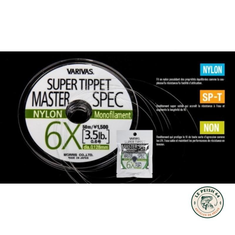 Varivas Super Tippet Master Spec II Nylon | Le Peish 64