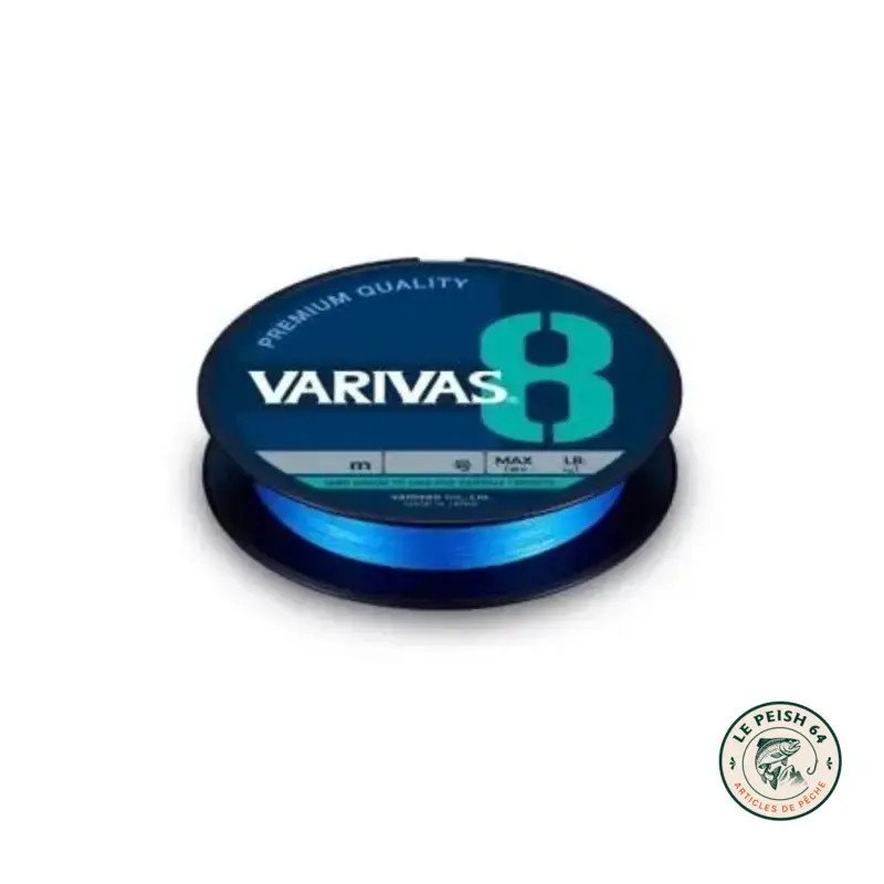 VARIVAS 8 Ocean Blue 150m #0.8 16lb | Le Peish 64