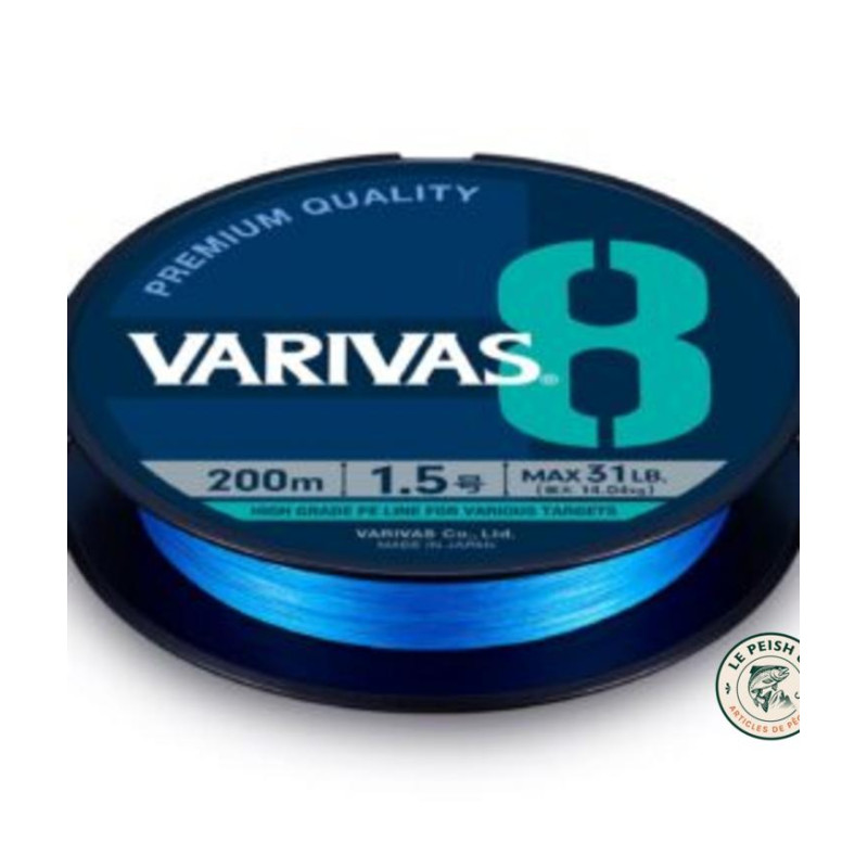 Varivas 8x PE Ocean Blue 150m | Le Peish 64