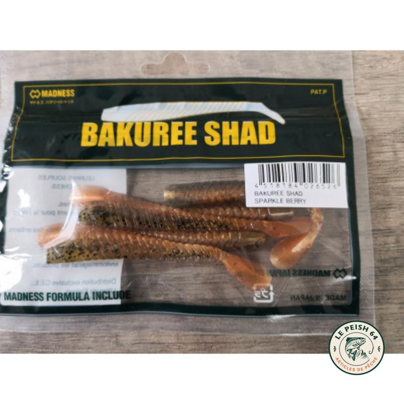Bakuree Shad 80mm Sparkle Berry | Le Peish 64