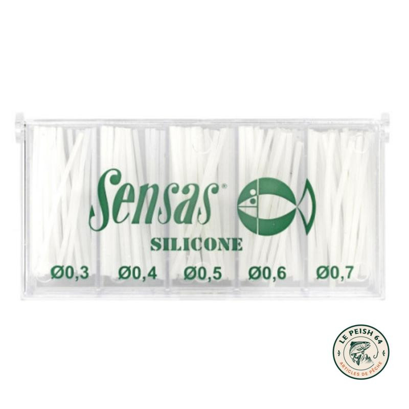 Assortiment gaine silicone Power Sensas | Le Peish 64