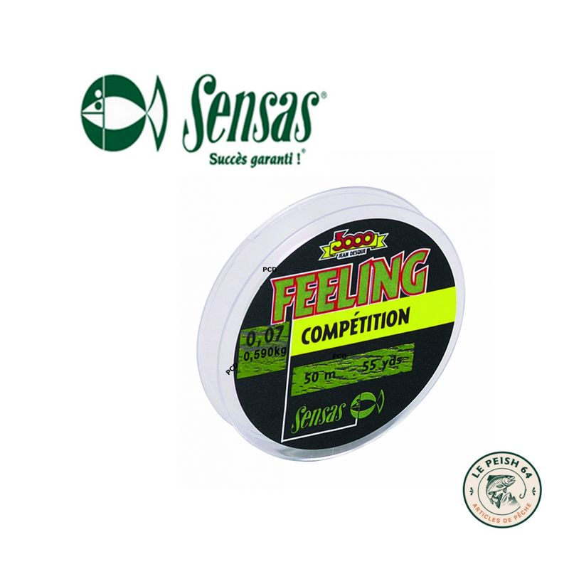 Nylon Sensas Feeling Competition 0,16 mm 50 m | Le Peish 64