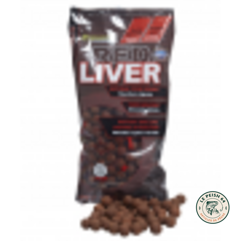 Bouillettes Starbaits Red Liver 20mm 800g | Le Peish 64