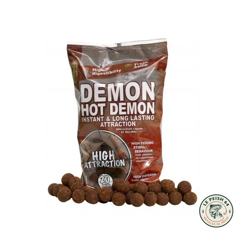 Bouillette Starbaits Hot Demon 20mm 800g | Le Peish 64