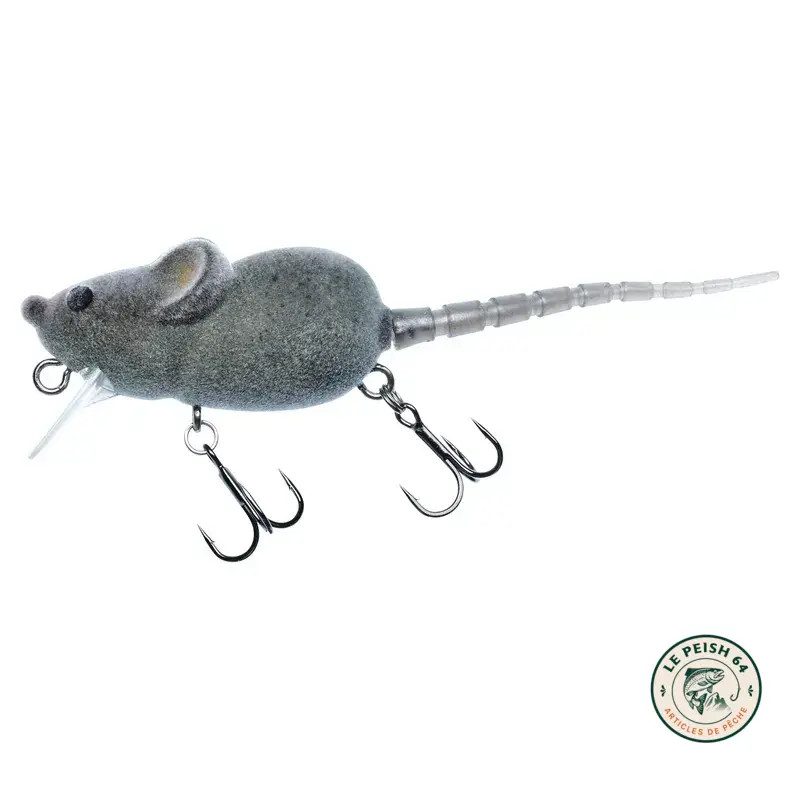 Leurre Illex Momouse 42mm 7g Grey Rat | Le Peish 64