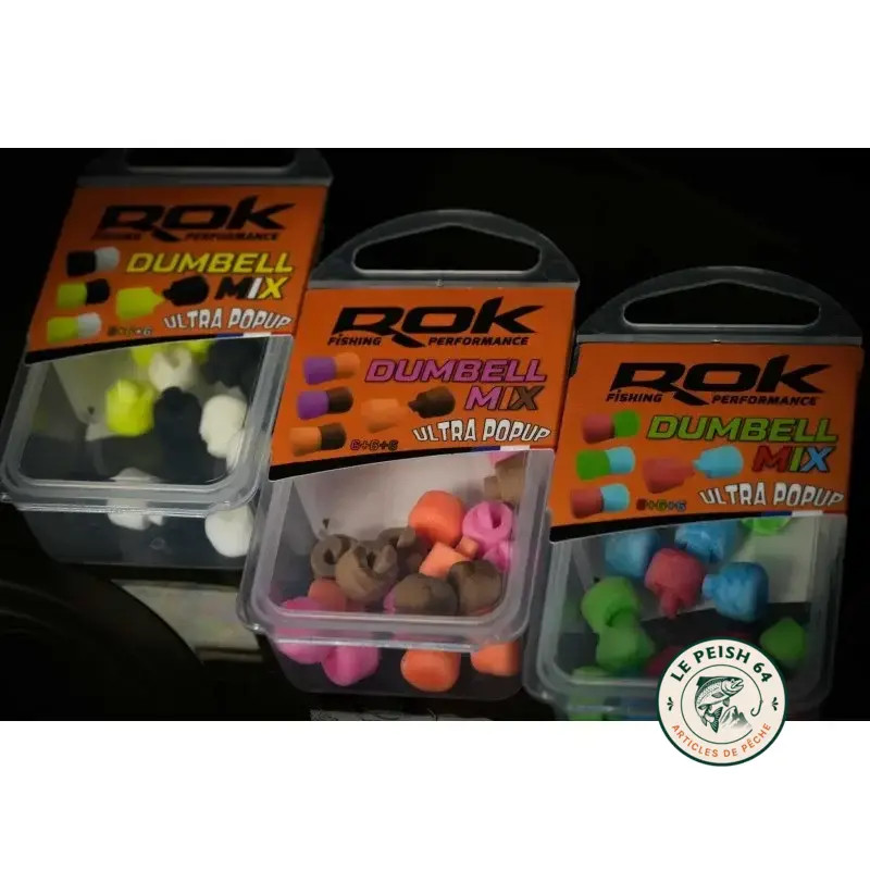 ROK Dumbell Mix Ultra Pop Up 9 mm | Le Peish 64