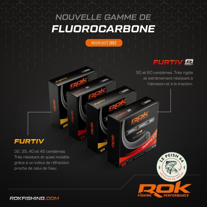 ROK Furtiv R Fluorocarbon 0,50 mm 20 m | Le Peish 64