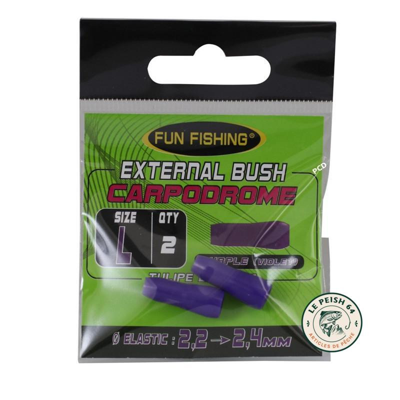 Tulipes externes L violet Fun Fishing | Le Peish 64