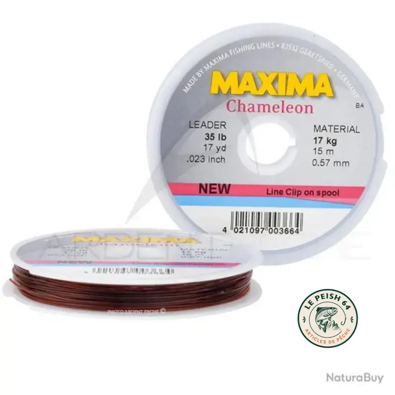 Maxima Chameleon 25m 0,42mm | Le Peish 64