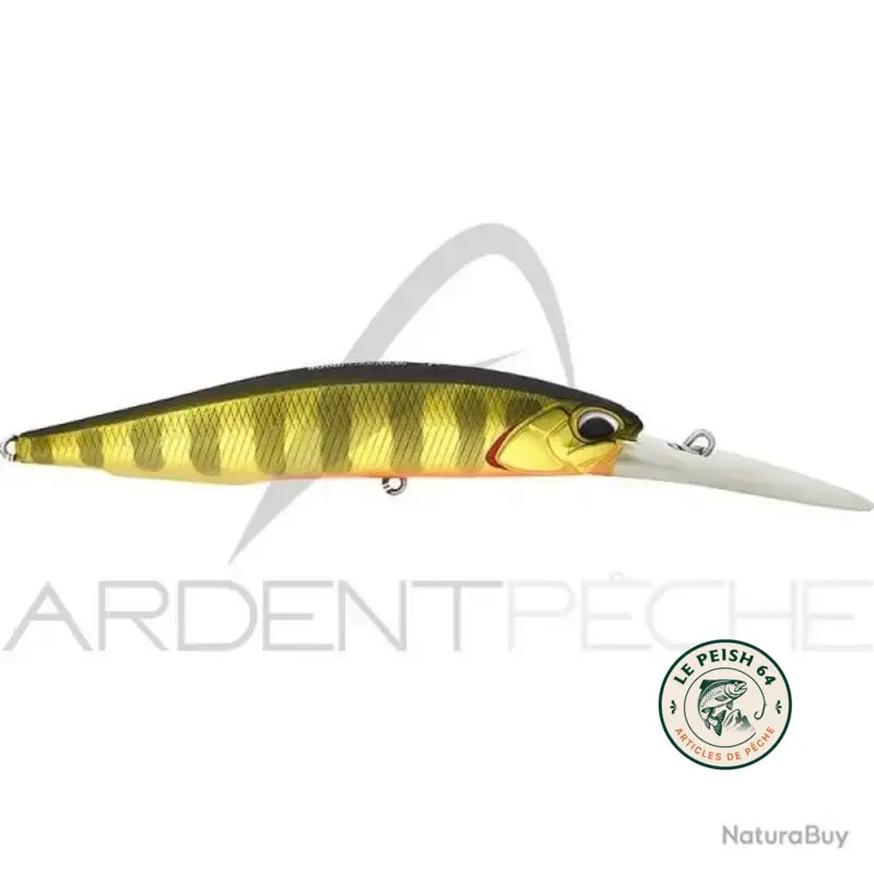 Realis Jerkbait 100DR Gold Perch | Le Peish 64