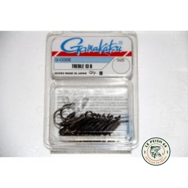 Gamakatsu Treble 13B Bronze n°6 | Le Peish 64