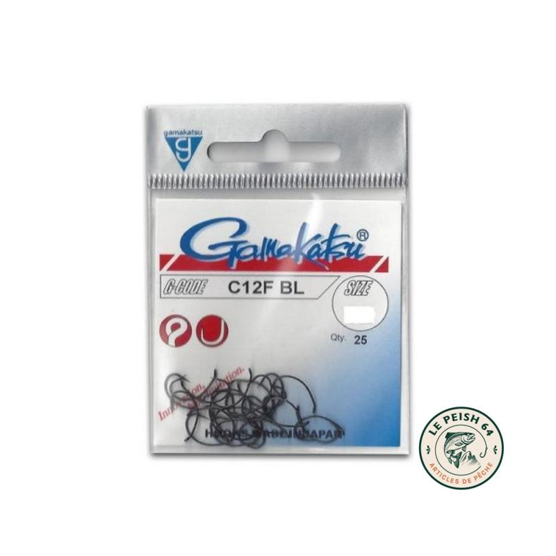 Hameçon Gamakatsu C12F BL n°12 | Le Peish 64