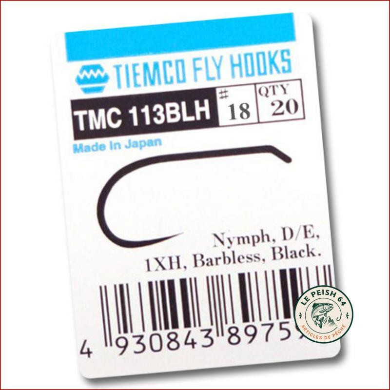 Hameçon mouche TMC 113BLH H18 | Le Peish 64