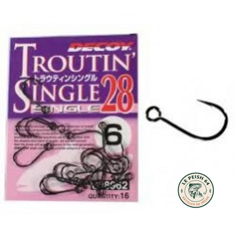 Decoy Troutin Single 28 T.8 | Le Peish 64
