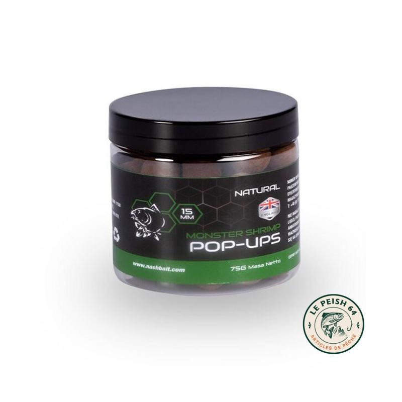 Pop Ups Monster Shrimp 20mm Pink | Le Peish 64