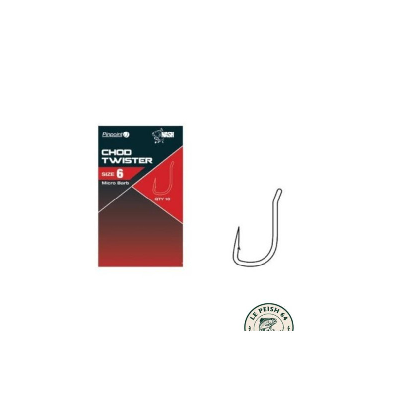 CHOD TWISTER BARBLESS T.4 | Le Peish 64